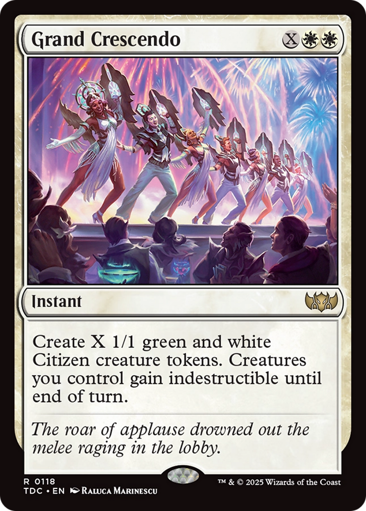 Grand Crescendo [Tarkir: Dragonstorm Commander] | Gear Gaming Bentonville
