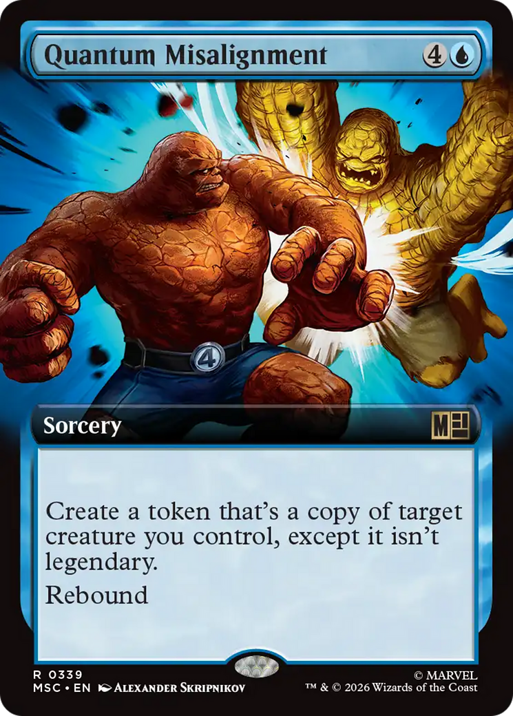 Quantum Misalignment (Extended Art) [Marvel Super Heroes Commander] | Gear Gaming Bentonville
