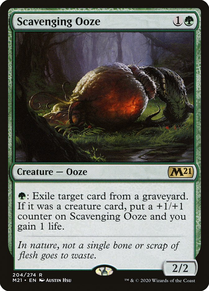 Scavenging Ooze [Core Set 2021] | Gear Gaming Bentonville