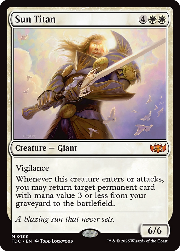 Sun Titan [Tarkir: Dragonstorm Commander] | Gear Gaming Bentonville