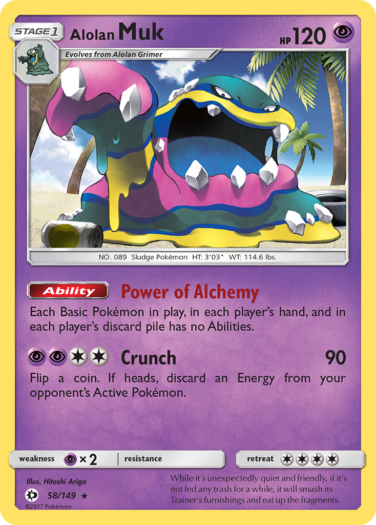 Alolan Muk (58/149) [Sun & Moon: Base Set] | Gear Gaming Bentonville