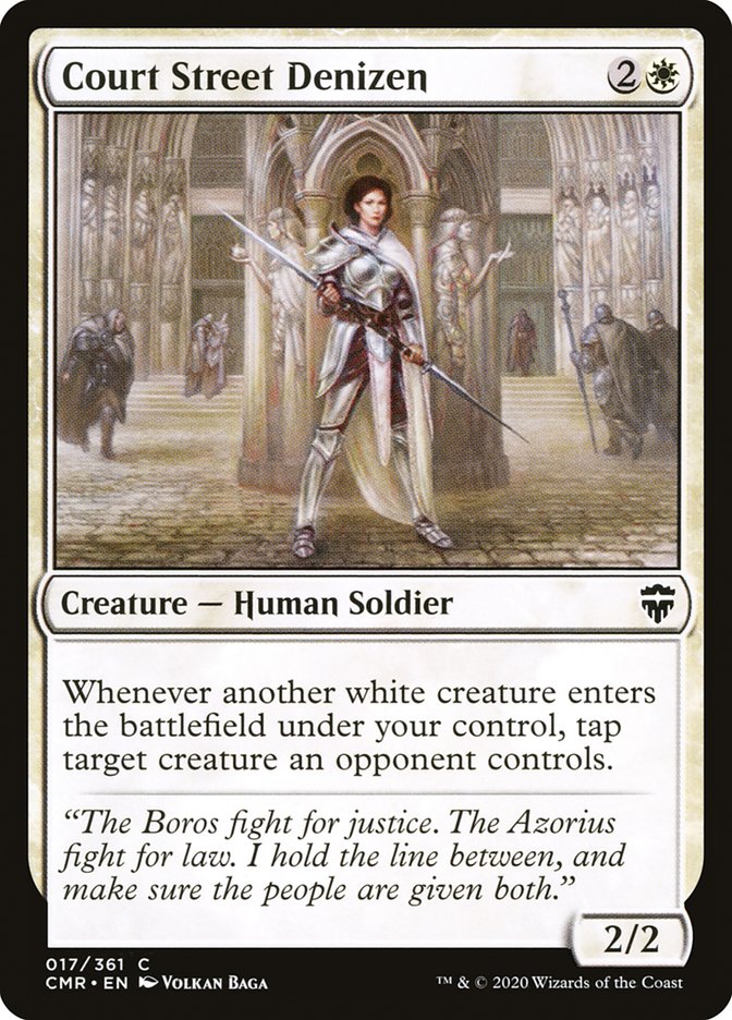 Court Street Denizen [Commander Legends] | Gear Gaming Bentonville