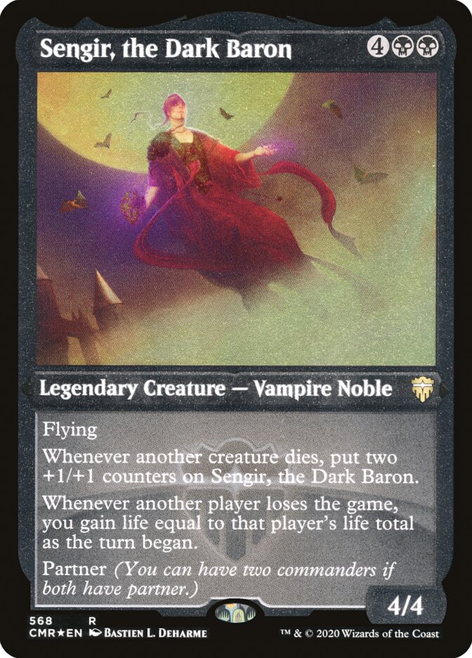 Sengir, the Dark Baron (Etched) [Commander Legends] | Gear Gaming Bentonville