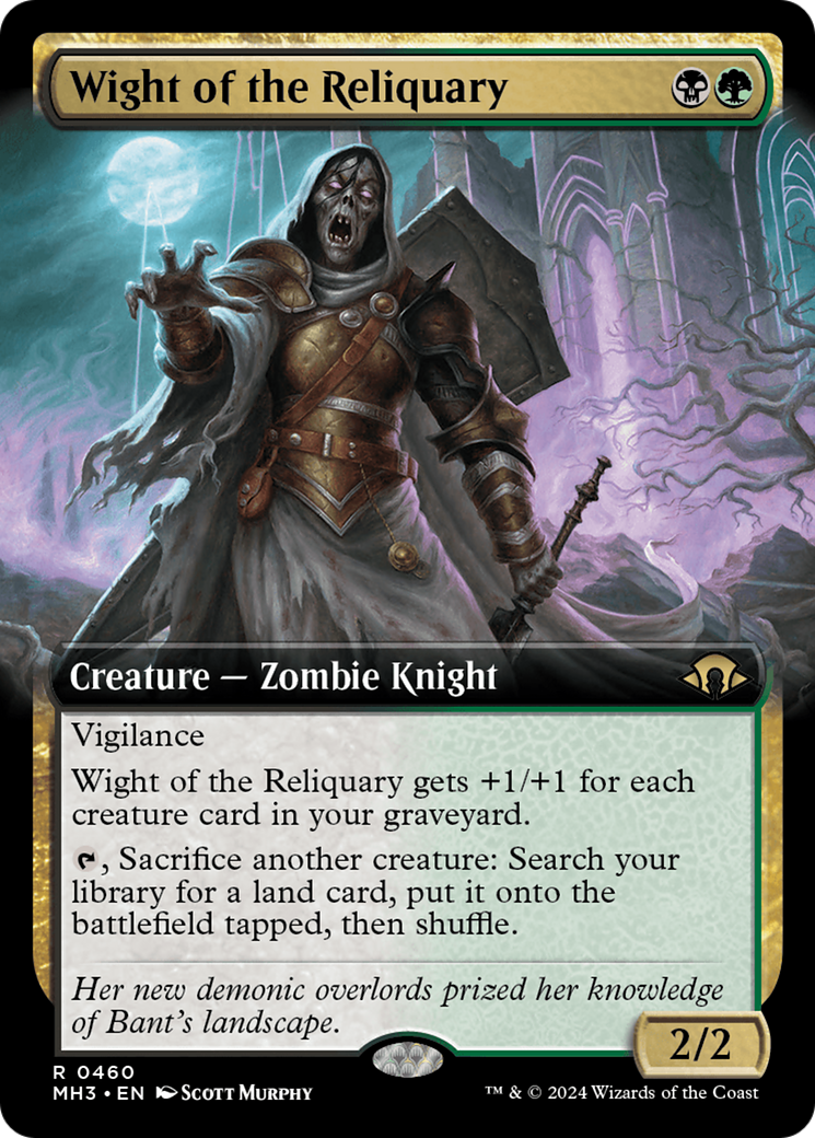 Wight of the Reliquary (Extended Art) [Modern Horizons 3] | Gear Gaming Bentonville