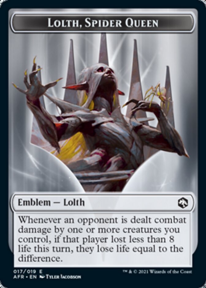 Lolth, Spider Queen Emblem [Dungeons & Dragons: Adventures in the Forgotten Realms Tokens] | Gear Gaming Bentonville