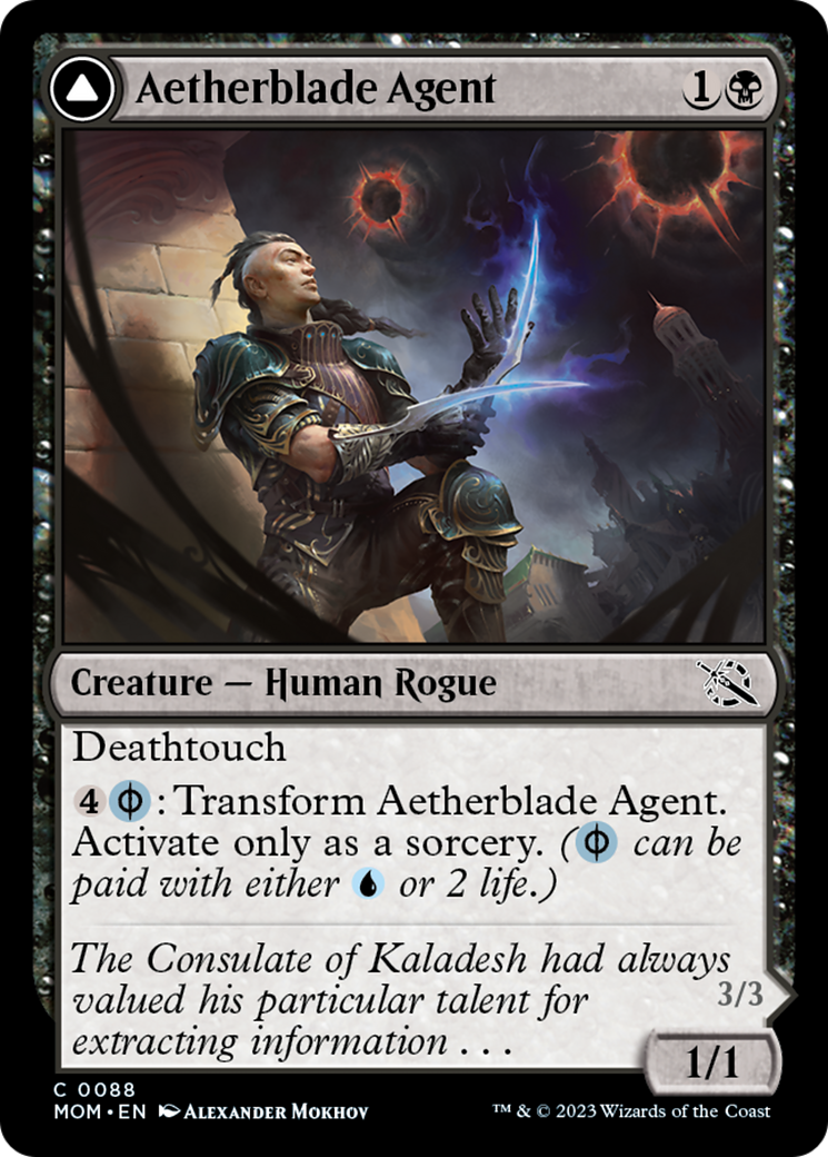 Aetherblade Agent // Gitaxian Mindstinger [March of the Machine] | Gear Gaming Bentonville