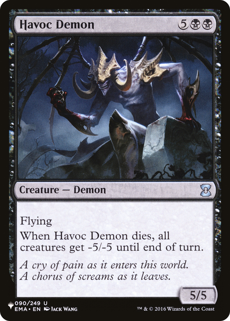 Havoc Demon [The List Reprints] | Gear Gaming Bentonville