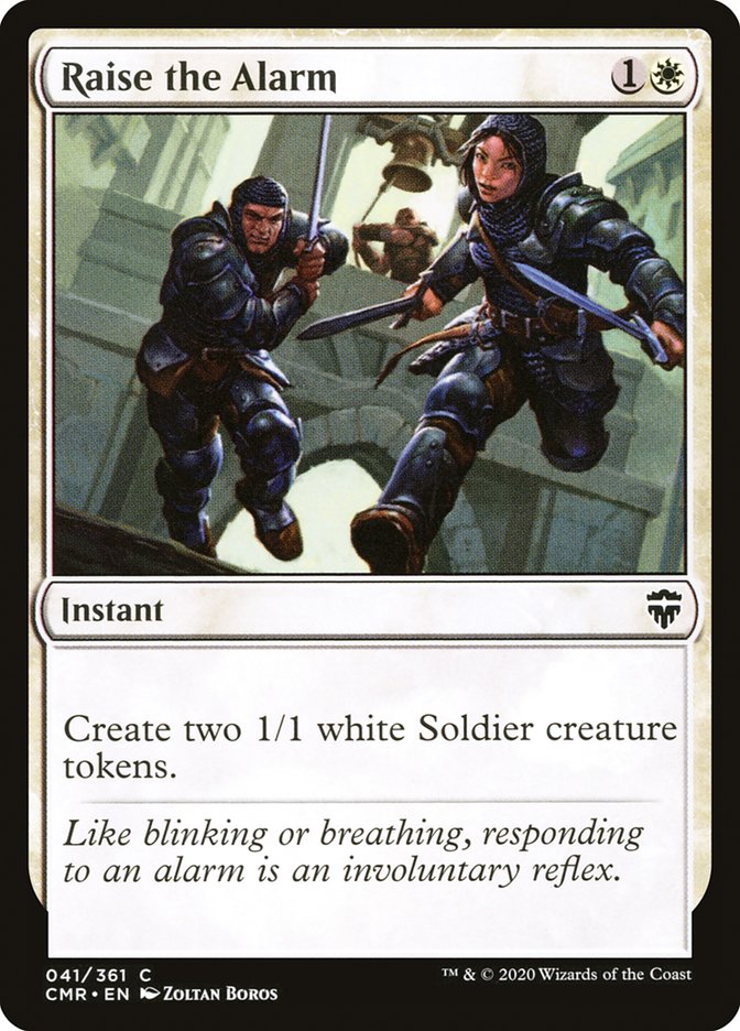 Raise the Alarm [Commander Legends] | Gear Gaming Bentonville