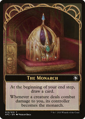 Squid // The Monarch Double-Sided Token [Streets of New Capenna Commander Tokens] | Gear Gaming Bentonville