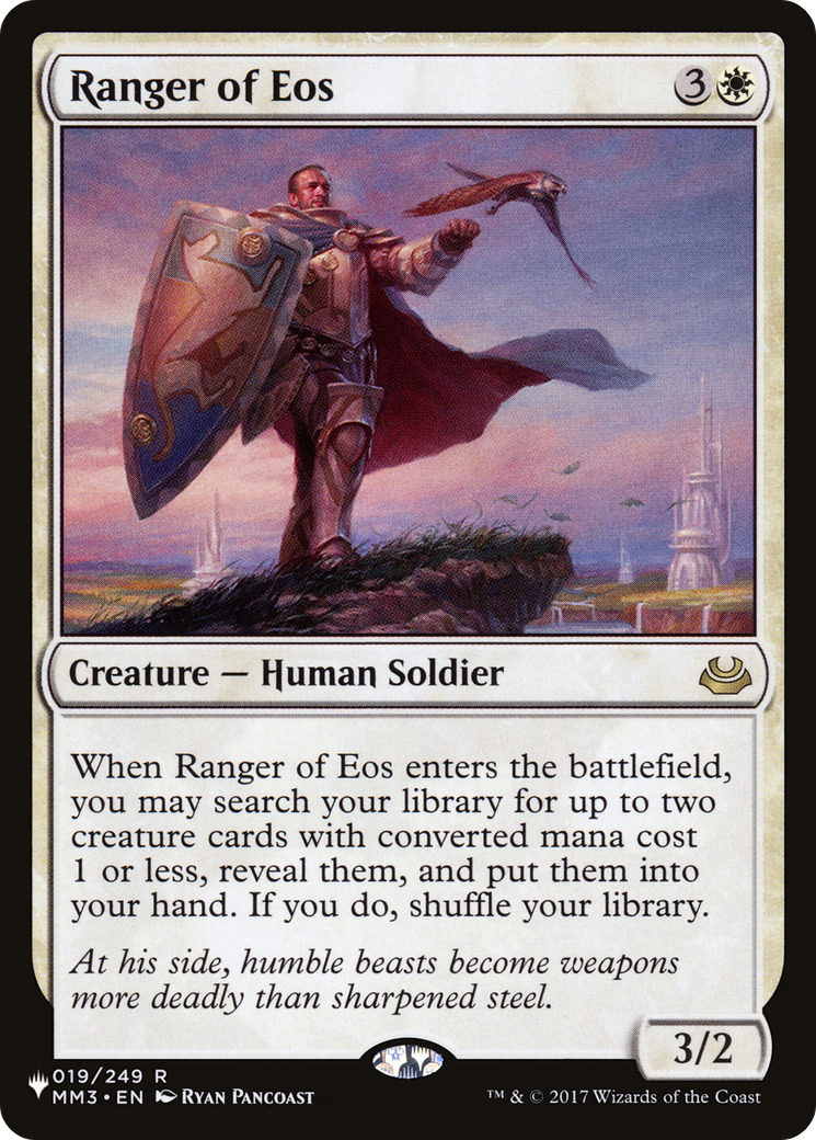 Ranger of Eos (MM3) [The List Reprints] | Gear Gaming Bentonville