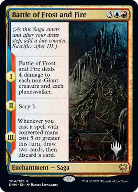 Battle of Frost and Fire (Promo Pack) [Kaldheim Promos] | Gear Gaming Bentonville