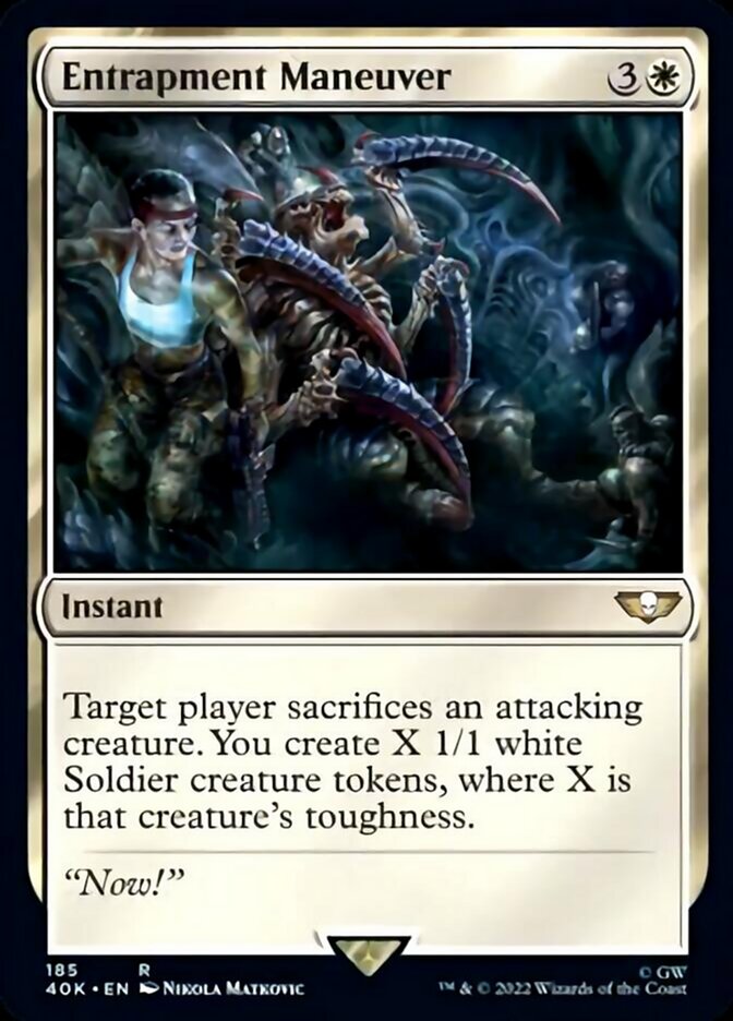 Entrapment Maneuver (Surge Foil) [Warhammer 40,000] | Gear Gaming Bentonville