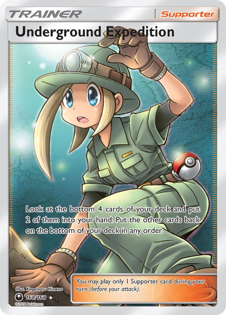 Underground Expedition (168/168) [Sun & Moon: Celestial Storm] | Gear Gaming Bentonville