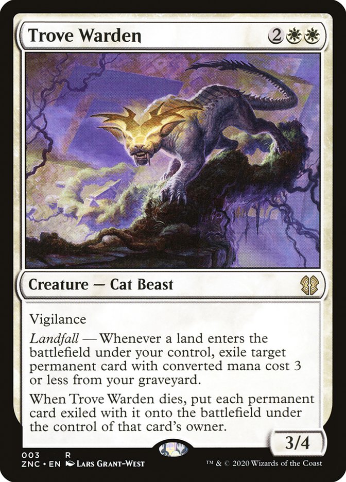 Trove Warden [Zendikar Rising Commander] | Gear Gaming Bentonville