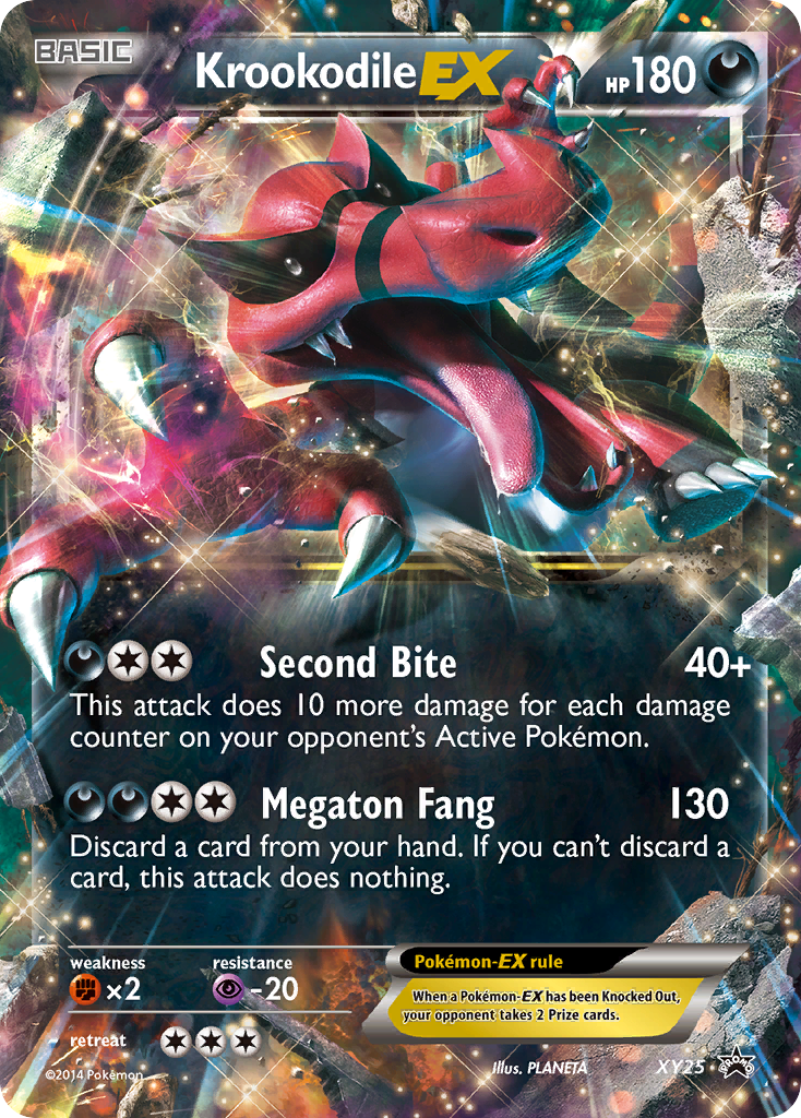 Krookodile EX (XY25) [XY: Black Star Promos] | Gear Gaming Bentonville