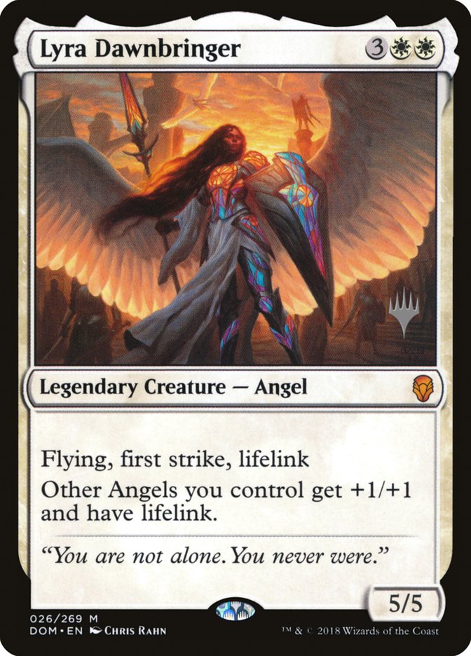 Lyra Dawnbringer (Promo Pack) [Dominaria Promos] | Gear Gaming Bentonville