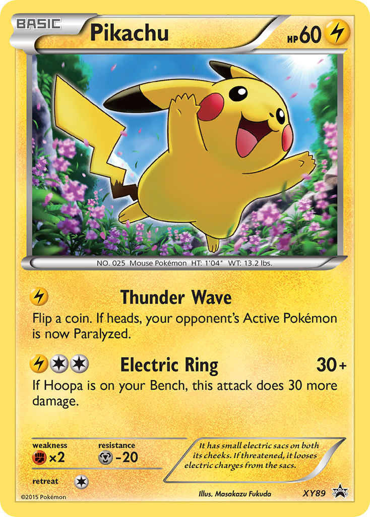 Pikachu (XY89) (Collector Chest) [XY: Black Star Promos] | Gear Gaming Bentonville