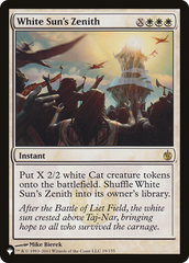 White Sun's Zenith [The List] | Gear Gaming Bentonville