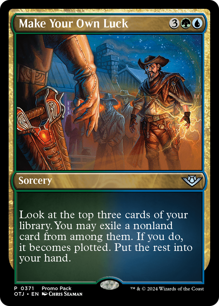 Make Your Own Luck (Promo Pack) [Outlaws of Thunder Junction Promos] | Gear Gaming Bentonville