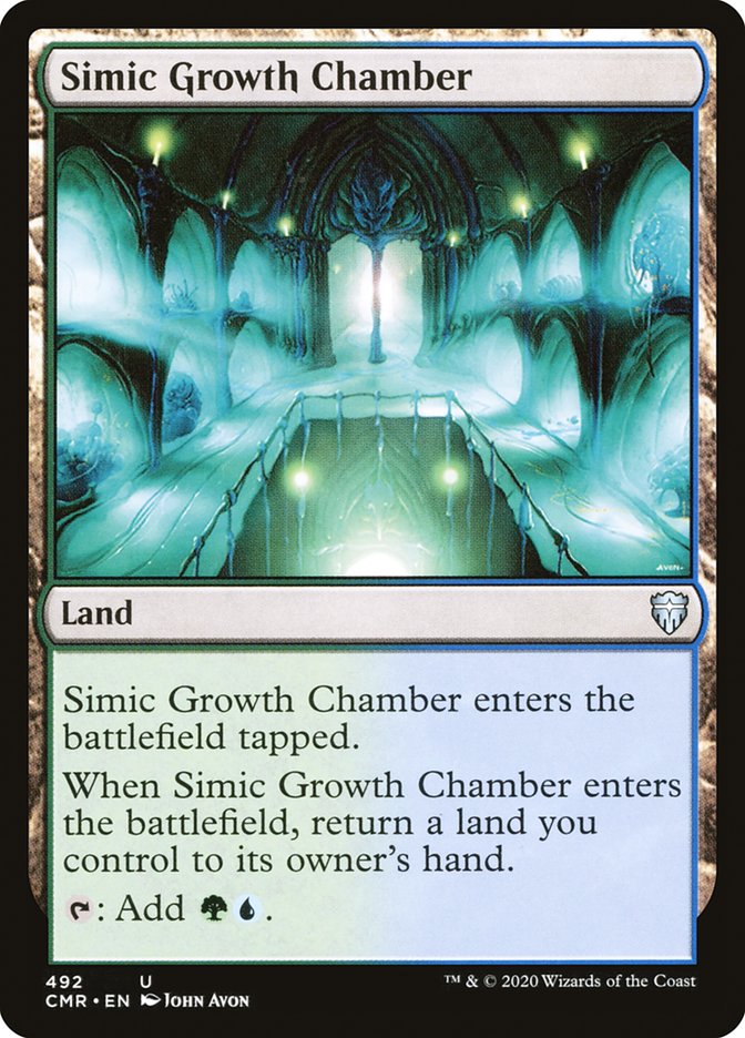Simic Growth Chamber [Commander Legends] | Gear Gaming Bentonville