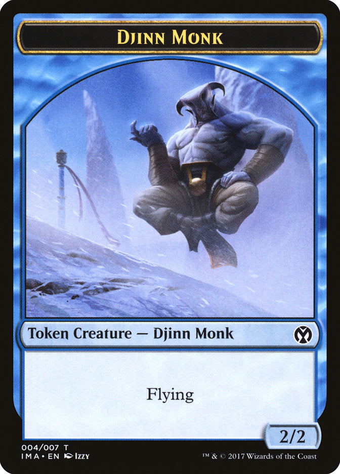 Djinn Monk Token [Iconic Masters Tokens] | Gear Gaming Bentonville