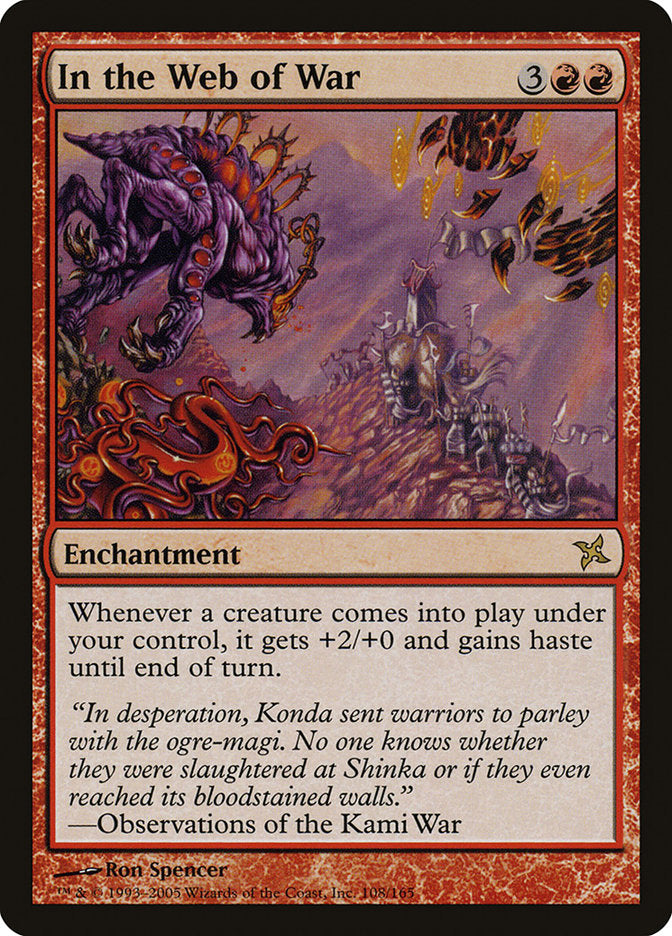 In the Web of War [Betrayers of Kamigawa] | Gear Gaming Bentonville