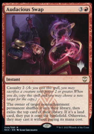 Audacious Swap (Promo Pack) [Streets of New Capenna Commander Promos] | Gear Gaming Bentonville