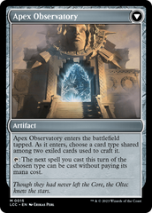 Eye of Ojer Taq // Apex Observatory [The Lost Caverns of Ixalan Commander] | Gear Gaming Bentonville