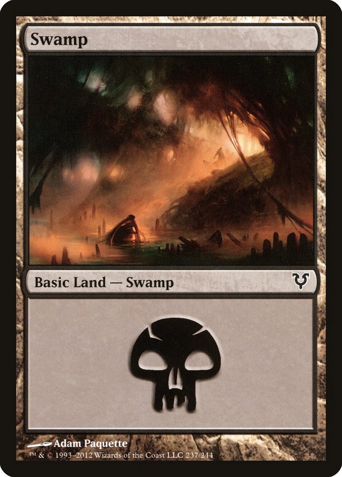Swamp (237) [Avacyn Restored] | Gear Gaming Bentonville