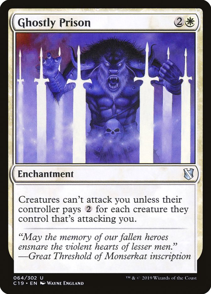Ghostly Prison [Commander 2019] | Gear Gaming Bentonville
