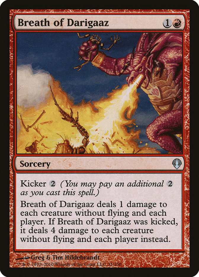Breath of Darigaaz [Archenemy] | Gear Gaming Bentonville