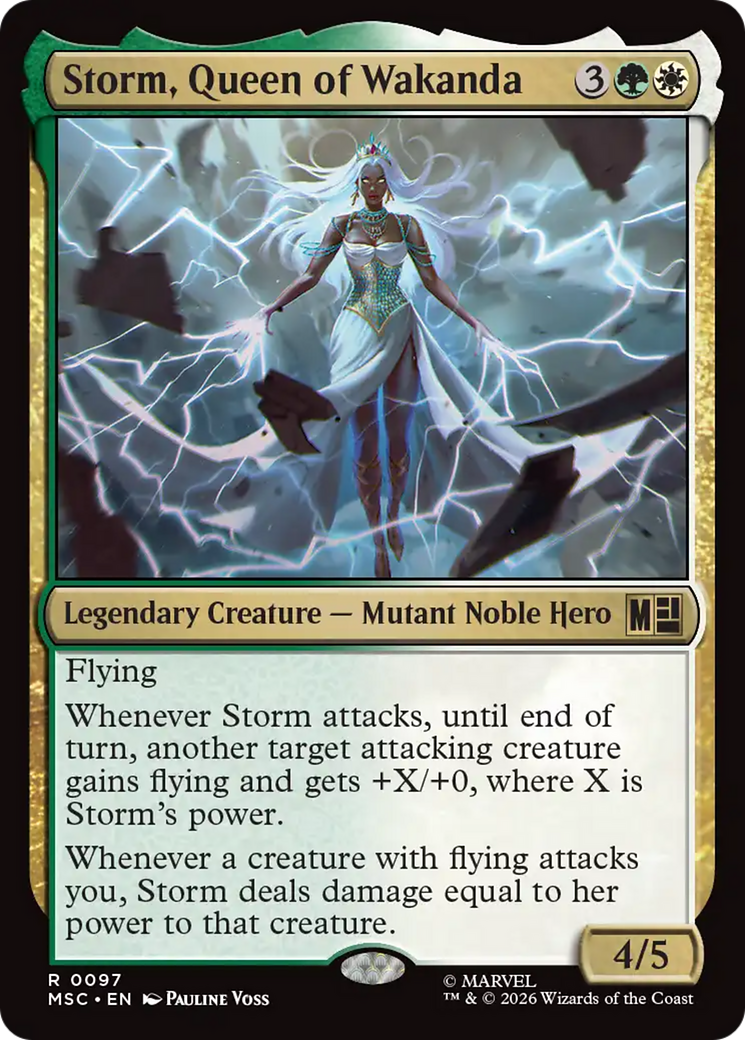 Storm, Queen of Wakanda (Surge Foil) [Marvel Super Heroes Commander] | Gear Gaming Bentonville