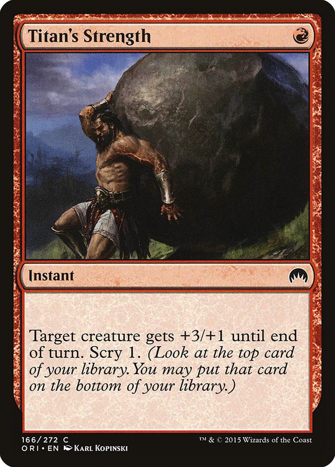 Titan's Strength [Magic Origins] | Gear Gaming Bentonville