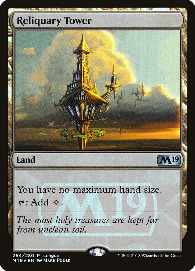 Reliquary Tower (League) [Core Set 2019 Promos] | Gear Gaming Bentonville