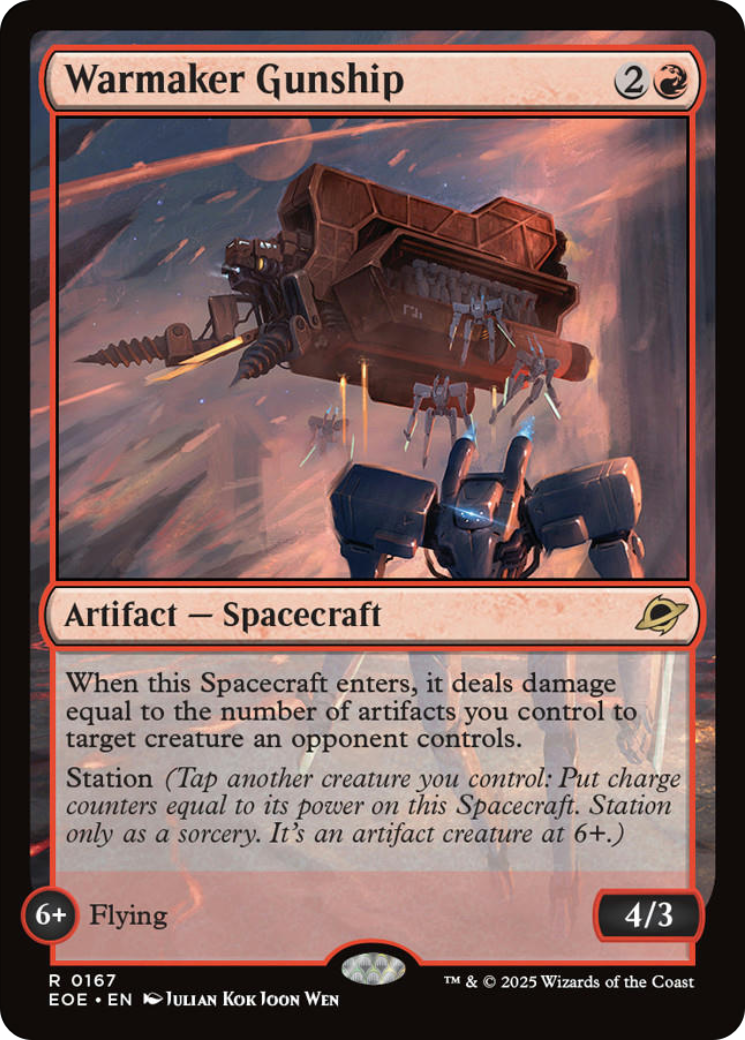 Warmaker Gunship [Edge of Eternities] | Gear Gaming Bentonville