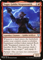 Toggo, Goblin Weaponsmith [The List Reprints] | Gear Gaming Bentonville