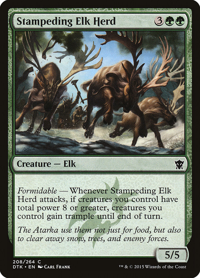 Stampeding Elk Herd [Dragons of Tarkir] | Gear Gaming Bentonville