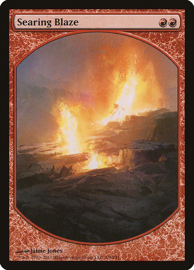Searing Blaze [Magic Player Rewards 2011] | Gear Gaming Bentonville