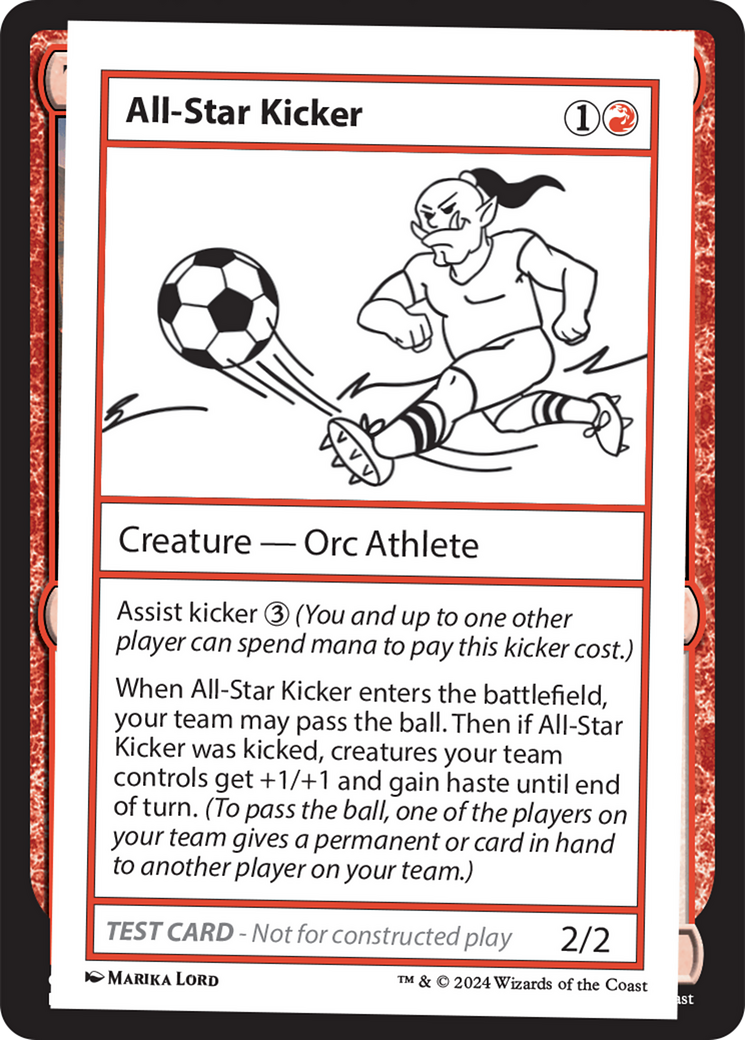 All-Star Kicker [Mystery Booster 2 Playtest Cards] | Gear Gaming Bentonville