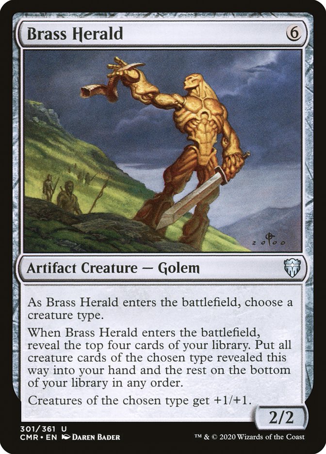 Brass Herald [Commander Legends] | Gear Gaming Bentonville