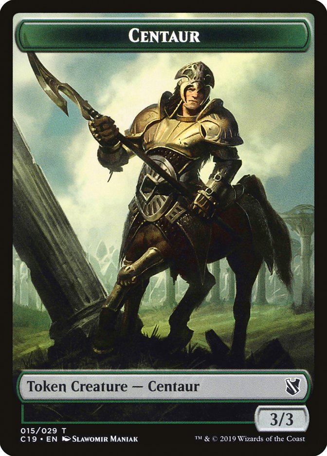 Centaur Token [Commander 2019 Tokens] | Gear Gaming Bentonville