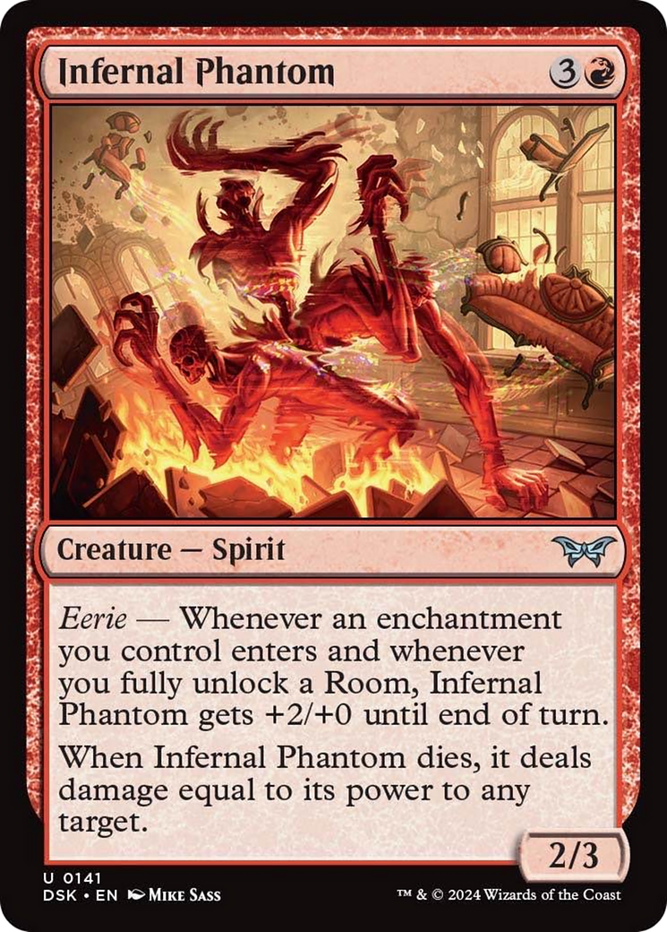 Infernal Phantom [Duskmourn: House of Horror] | Gear Gaming Bentonville