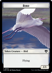 Copy (54) // Bird Double-Sided Token [Commander Masters Tokens] | Gear Gaming Bentonville