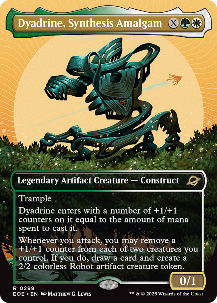 Dyadrine, Synthesis Amalgam (Borderless) [Edge of Eternities] | Gear Gaming Bentonville