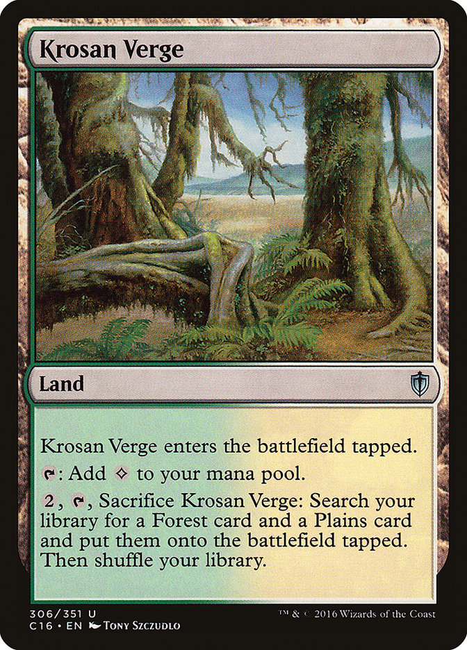 Krosan Verge [Commander 2016] | Gear Gaming Bentonville