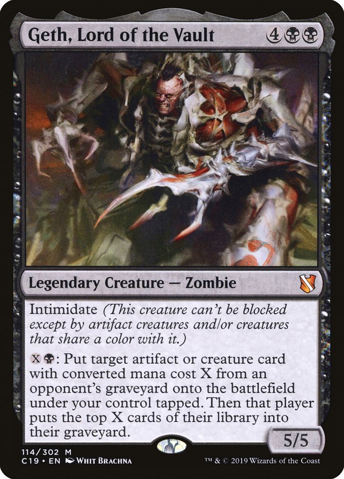 Geth, Lord of the Vault [Commander 2019] | Gear Gaming Bentonville