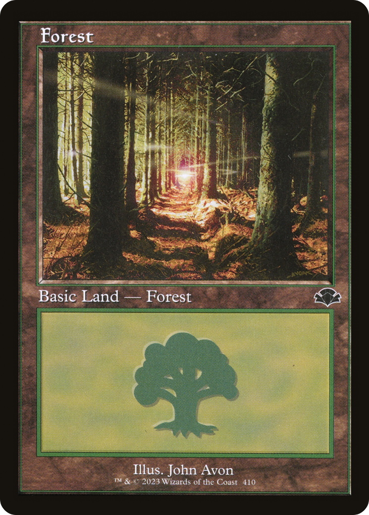 Forest (410) (Retro) [Dominaria Remastered] | Gear Gaming Bentonville