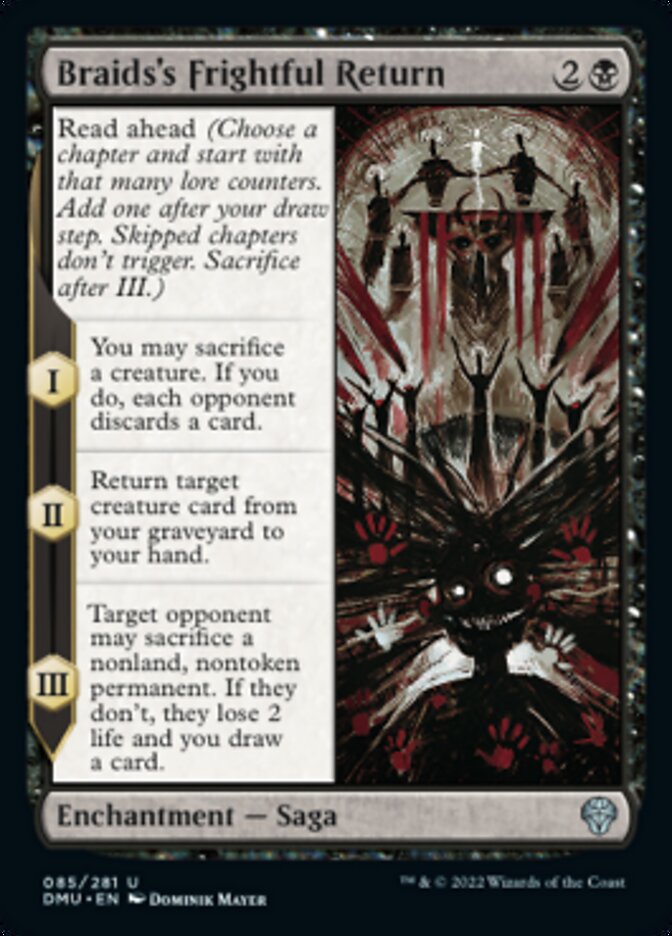 Braids's Frightful Return [Dominaria United] | Gear Gaming Bentonville