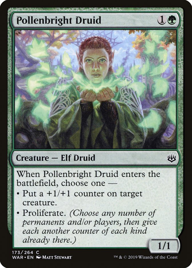 Pollenbright Druid [War of the Spark] | Gear Gaming Bentonville