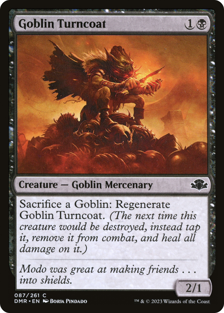 Goblin Turncoat [Dominaria Remastered] | Gear Gaming Bentonville